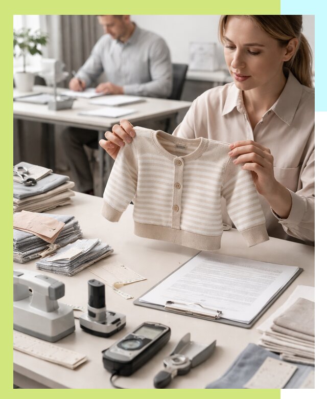 Сертификация детской одежды и текстильных изделий в Горячем Ключе