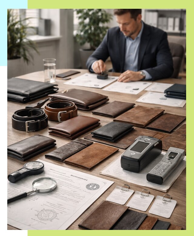 Сертификация кожаных изделий в Горячем Ключе от 12400 р. | Алешин-Грч