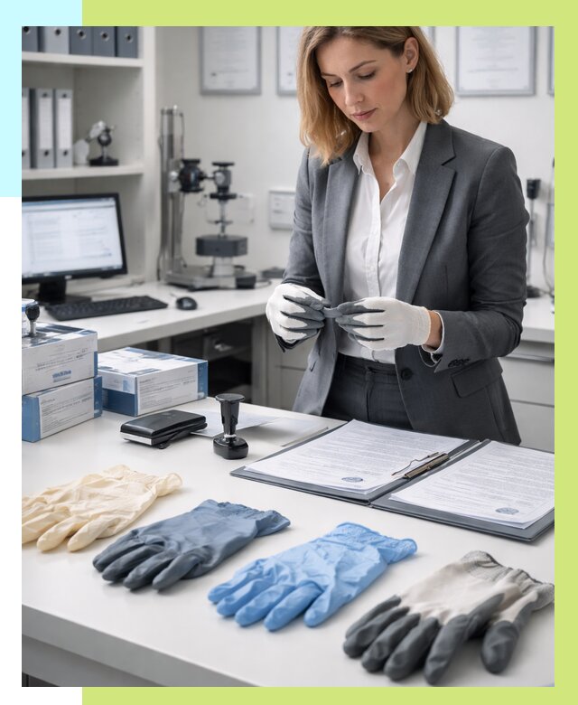 Сертификация перчаток в Горячем Ключе от 8783 р. | Алешин-Грч