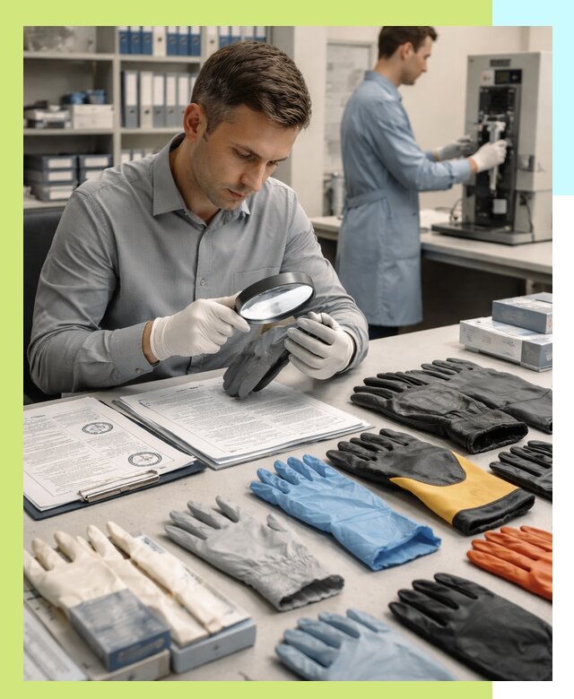 Сертификация перчаток и средств защиты продукции в Горячем Ключе