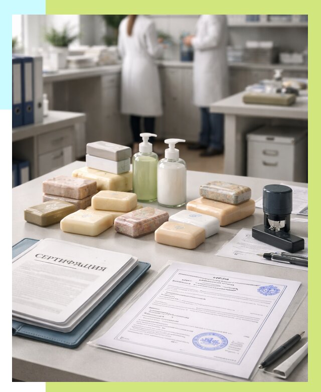 Сертификация мыла и сертификат на мыло в Горячем Ключе от 12400 | Алешин-Грч