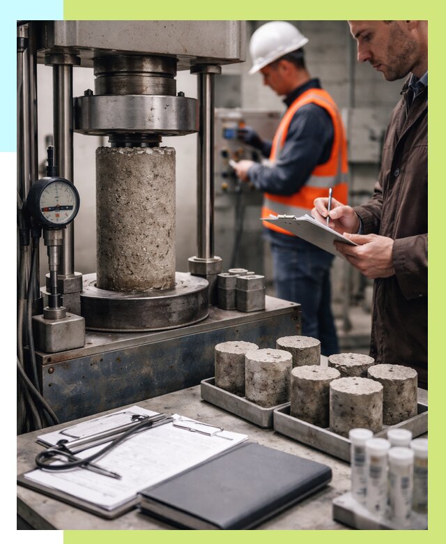 Сертификация бетона в Горячем Ключе от 30999 р. сертификат | Алешин-Грч