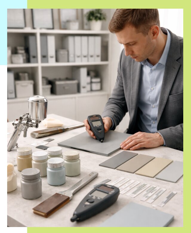 Сертификация краски в Горячем Ключе от 25833 р. | Алешин-Грч центр