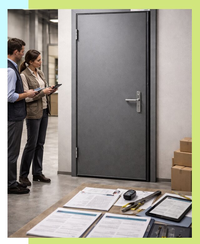 Сертификация противопожарных дверей в Горячем Ключе от 9300 р. | Алешин-Грч