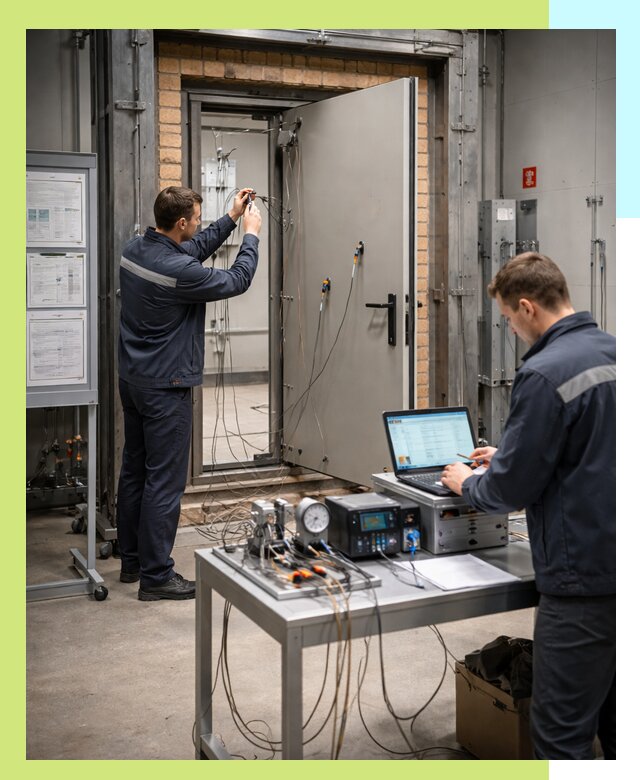 Сертификация противопожарных дверей в Горячем Ключе по ГОСТ и ТР