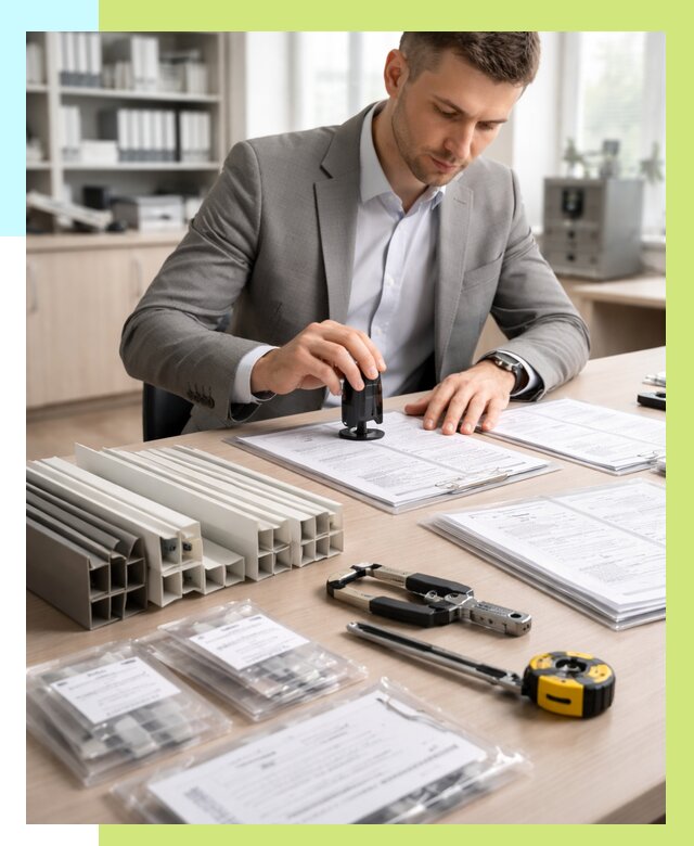 Сертификация ПВХ продукции в Горячем Ключе от 8783 р., Алешин-Грч