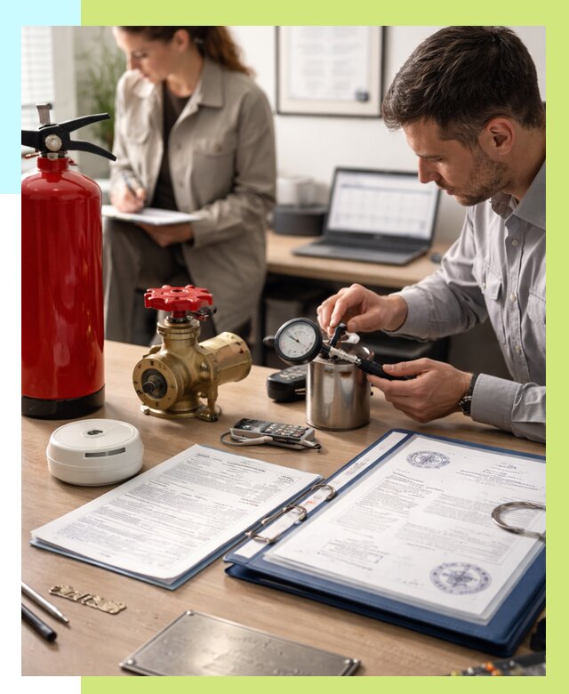 Сертификация пожарного оборудования в Горячем Ключе от 15500 р.|Алешин-Грч