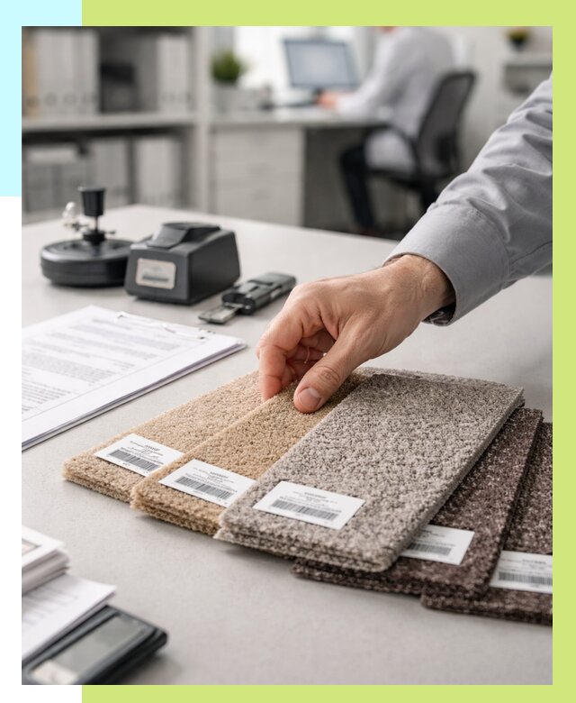 Сертификация ковролина в Горячем Ключе от 15500 р., Алешин-Грч