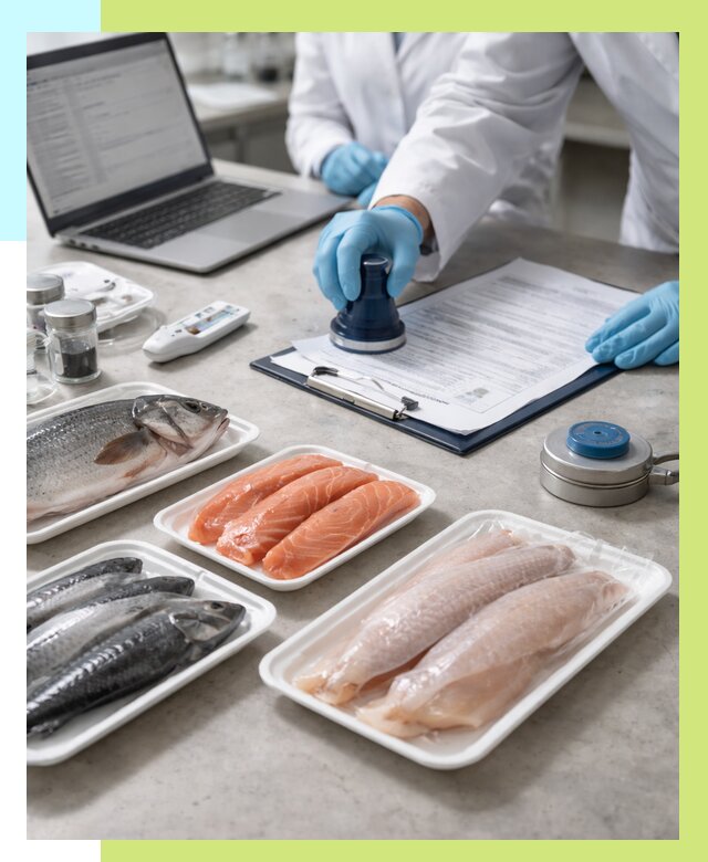 Сертификация рыбы и сертификат в Горячем Ключе от 15500 р. | Алешин-Грч