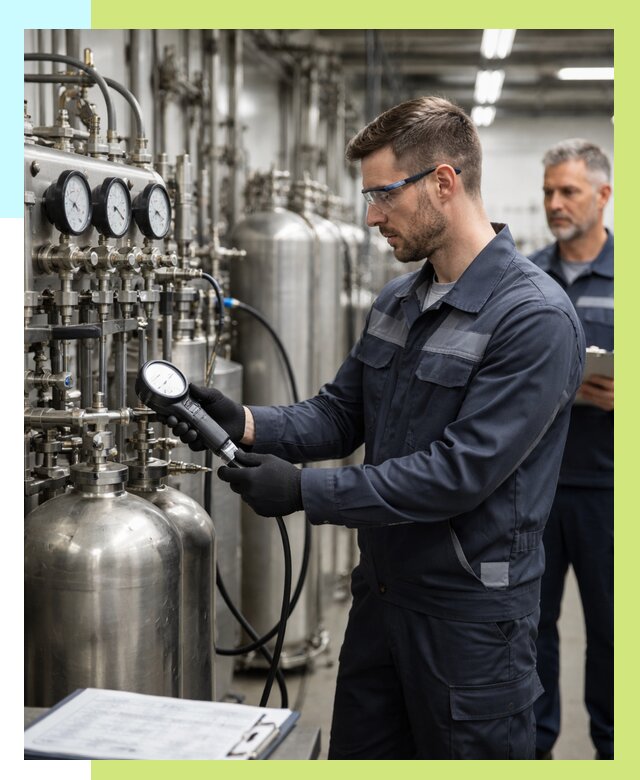 Сертификация оборудования под давлением в Горячем Ключе от 46499 р.|Алешин-Грч