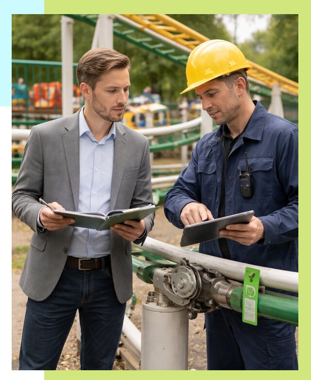 Сертификация аттракционов в Горячем Ключе от 46499 р. | Алешин-Грч