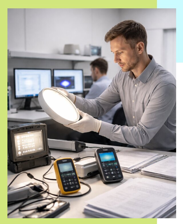 Сертификация светильников в Горячем Ключе: испытания и оформление