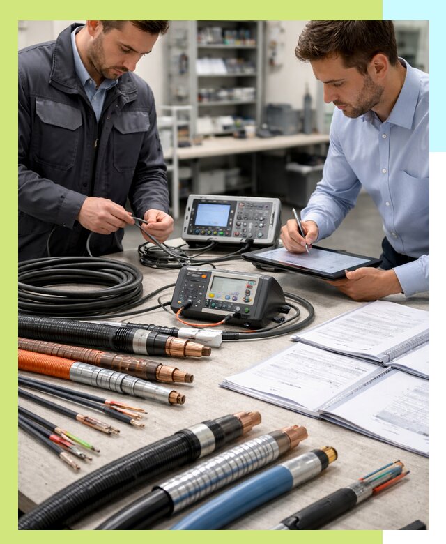 Сертификация кабеля и электропроводки в Горячем Ключе под ключ