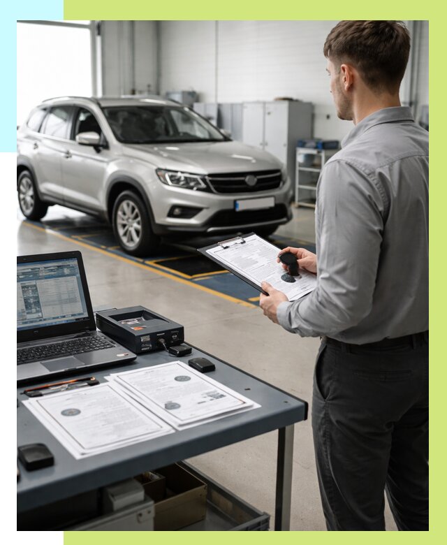 Сертификация транспортных средств в Горячем Ключе от 12400 р. | Алешин-Грч