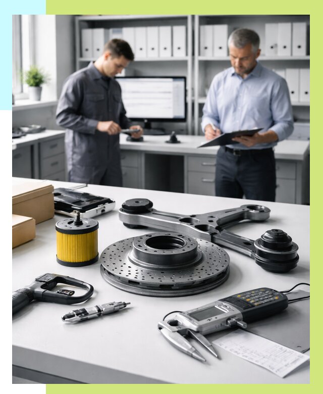 Сертификация автозапчастей в Горячем Ключе от 25833 р. | Алешин-Грч