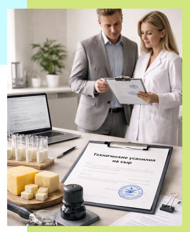 ТУ на сыры в Горячем Ключе срочно от 12400 р. — оформление | Алешин-Грч