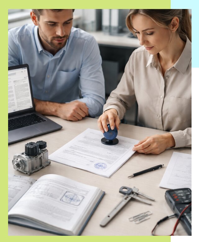 Выдача паспорта изделия и техническая экспертиза продукции в Горячем Ключе