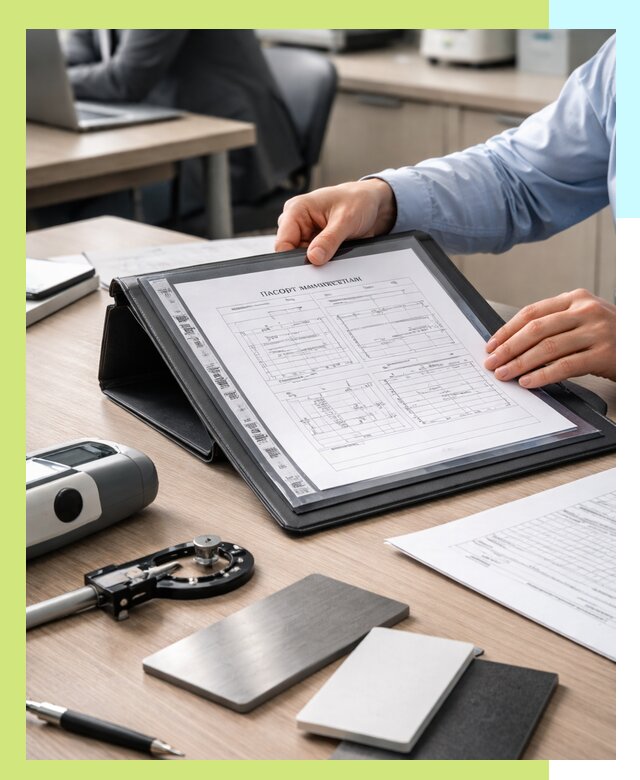 Оформление паспорта материала для продукции в Горячем Ключе