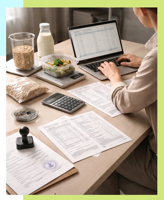 Просчет БЖУ для маркировки в Горячем Ключе от 1550 р. | Алешин-Грч