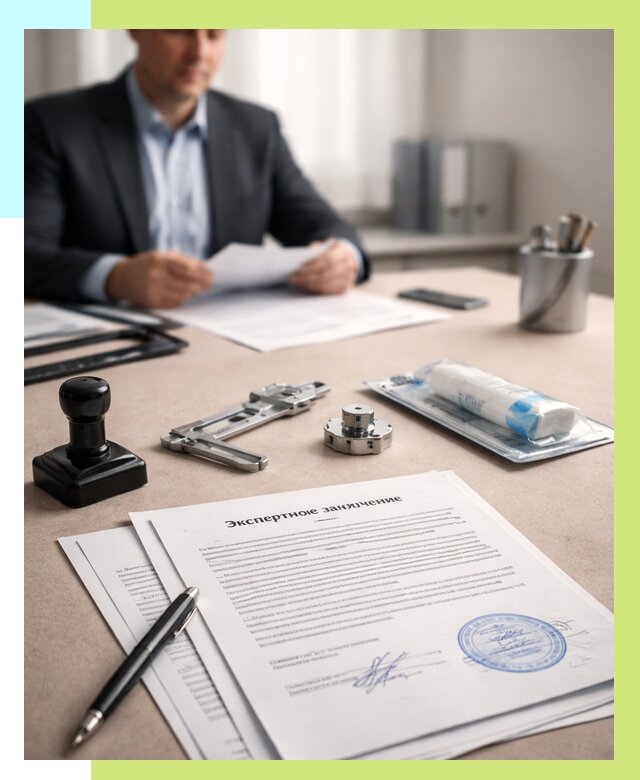 Экспертное заключение на продукцию в Горячем Ключе от 8783 р. | Алешин-Грч