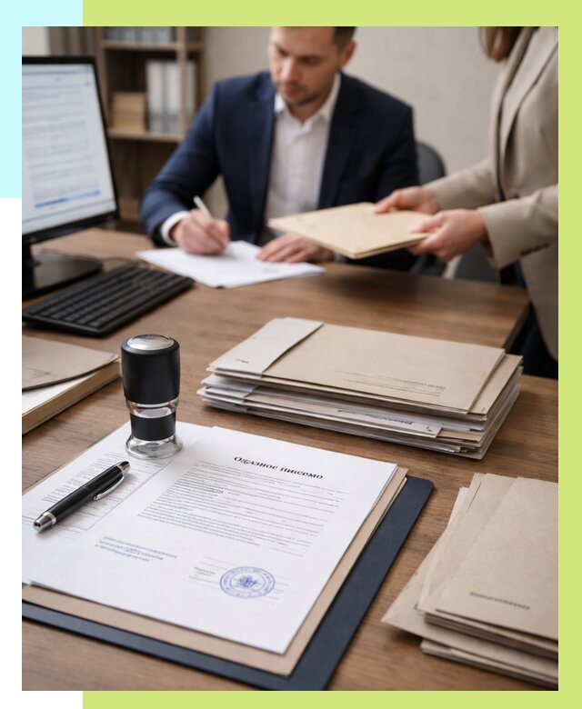 Отказное письмо для таможни в Горячем Ключе от 3100 р, Алешин-Грч