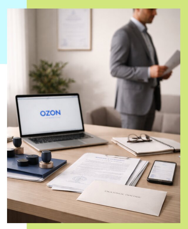 Отказное письмо для Ozon в Горячем Ключе от 3617 р. | Алешин-Грч