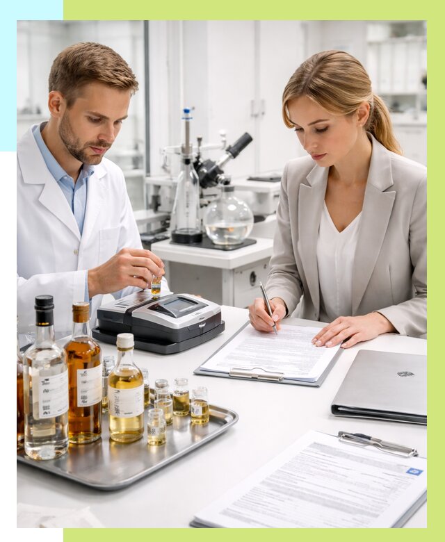 Заключение о спиртосодержании в Горячем Ключе, от 5167 р., Алешин-Грч