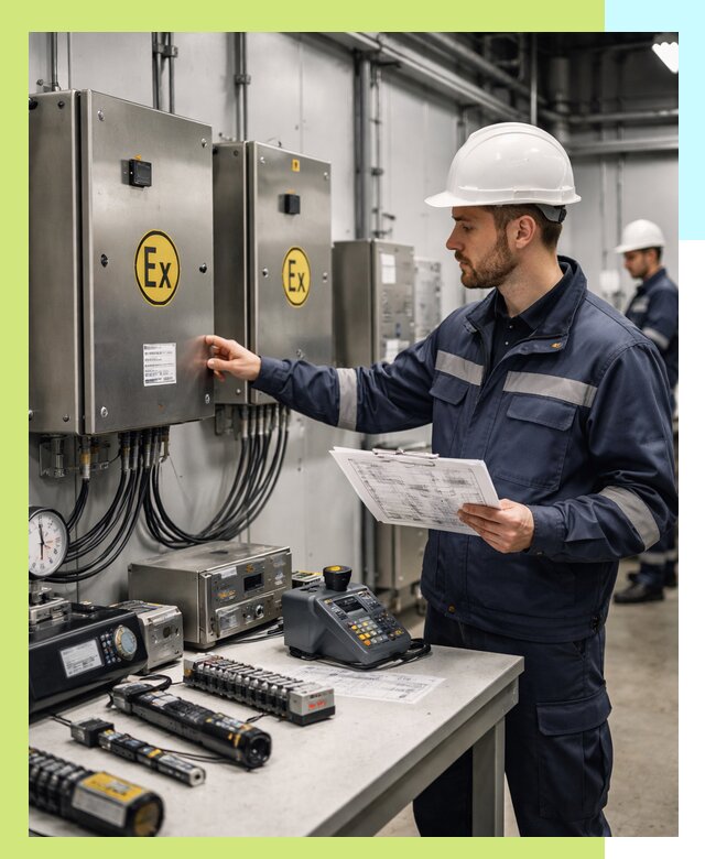 Сертификат взрывозащиты промышленного оборудования в Горячем Ключе