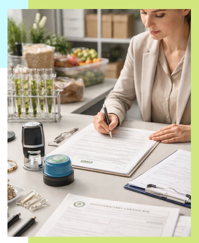 Фитосанитарный сертификат оформить в Горячем Ключе от 4650 р. | Алешин-Грч