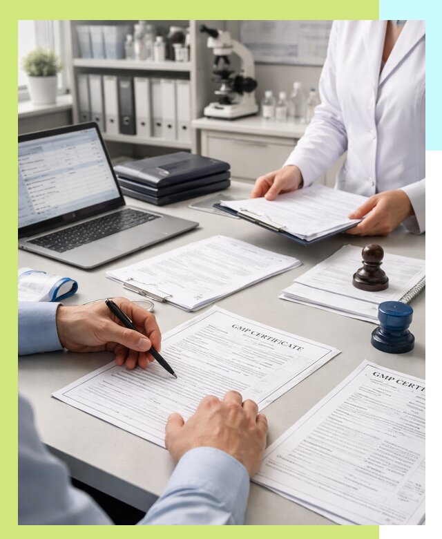 Оформление сертификата GMP в Горячем Ключе для фармпроизводства