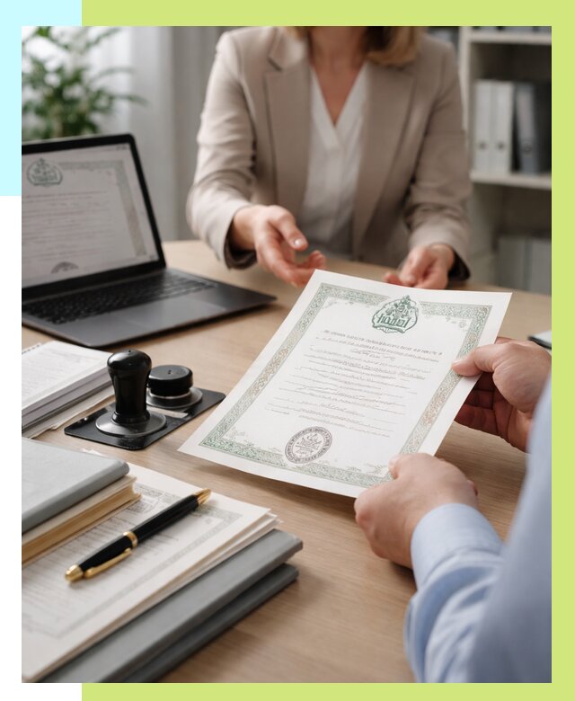 Халяль сертификат в Горячем Ключе, получить от 15500 р. | Алешин-Грч