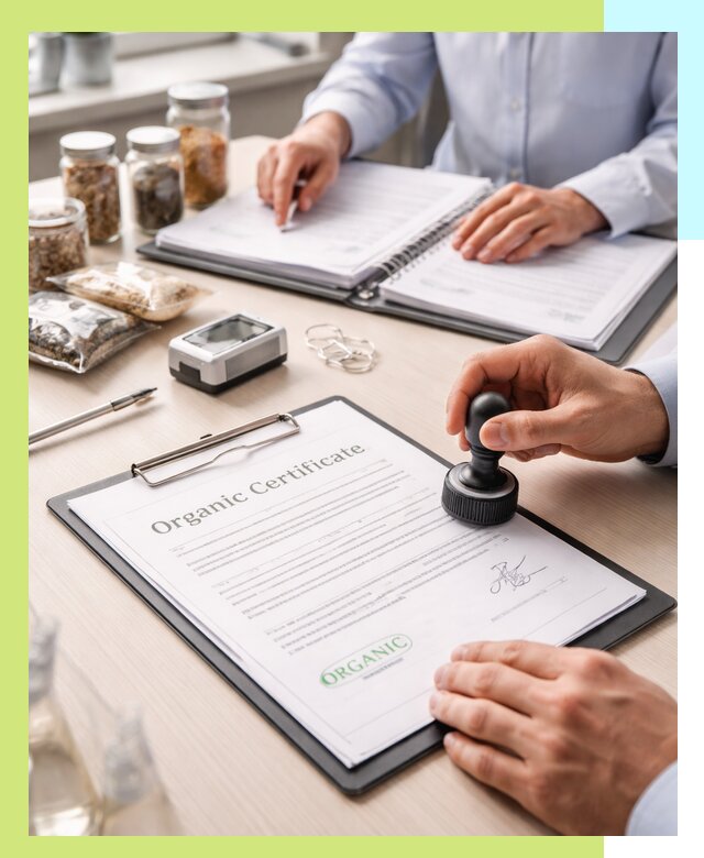Получение органик сертификата для продукции в Горячем Ключе