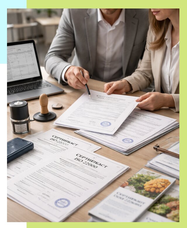 Сертификат ISO 22000 в Горячем Ключе от 41332 р. под ключ | Алешин-Грч