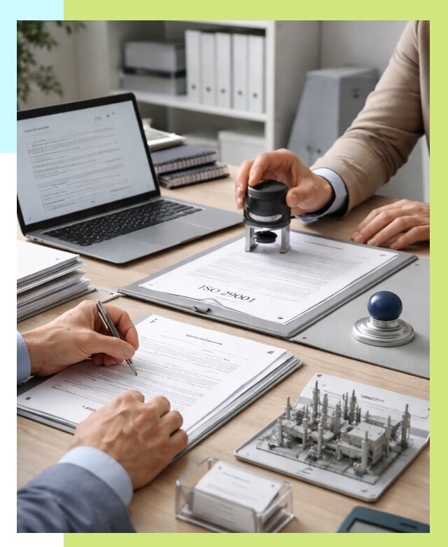 Сертификат ISO 29001 в Горячем Ключе под ключ от 77498 р. | Алешин-Грч