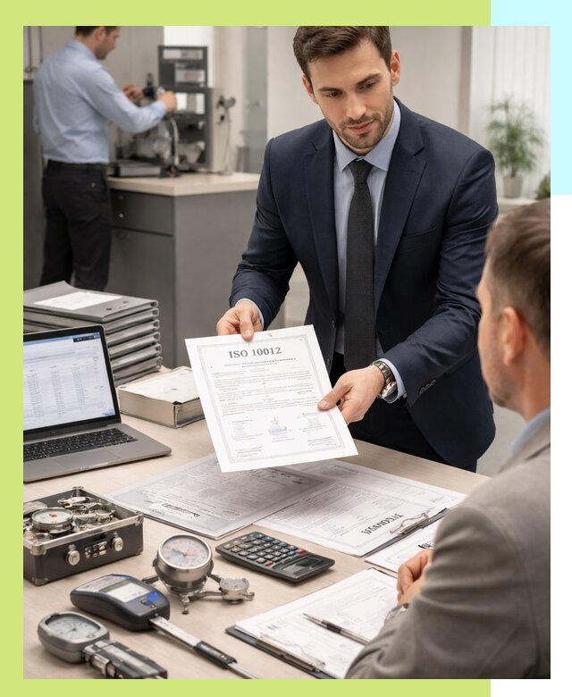 Выдача сертификата ISO 10012 по требованиям метрологии в Горячем Ключе
