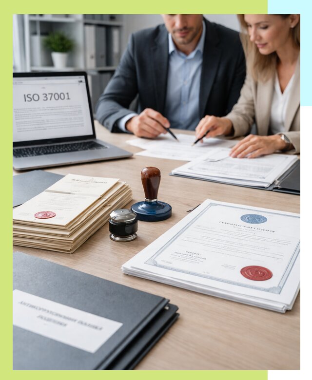 Получение сертификата ISO 37001 по системе борьбы с коррупцией в Горячем Ключе