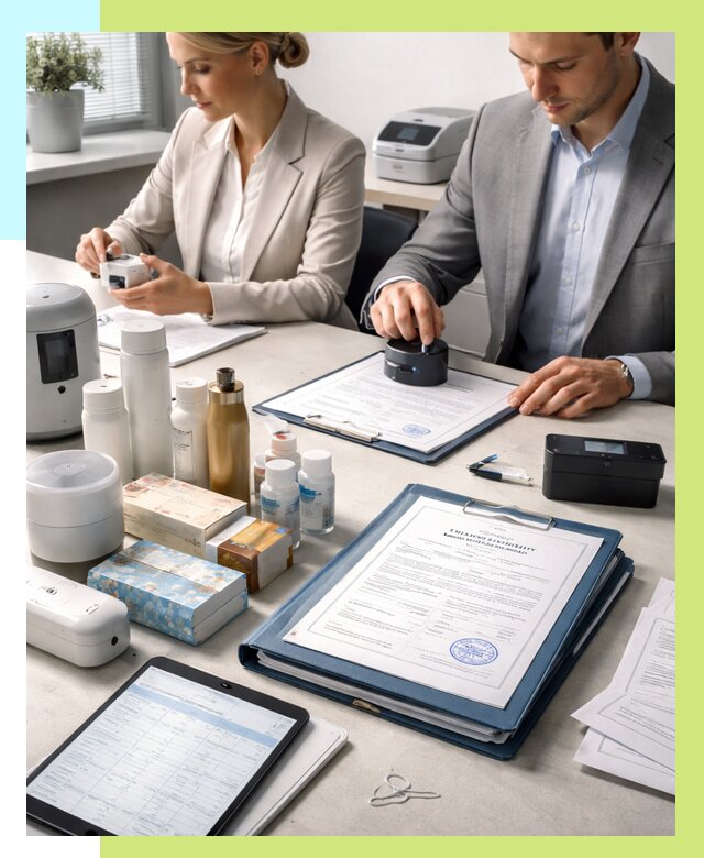 Обязательная сертификация продукции в Горячем Ключе от 25833 р. | Алешин-Грч